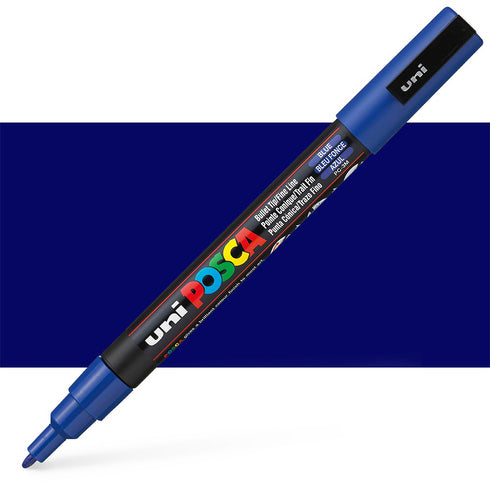FINE BLUE POSCA PAINT MARKER